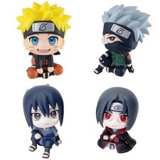 9cm Naruto Anime Figure Q Version Uzumaki Naruto Kakashi Sasuke Itachi Mini Figu picture