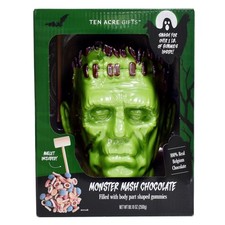 Ten Acre Gifts, Monster Mash Halloween Gummy Filled Chocolate Head, 5.5 lbs picture