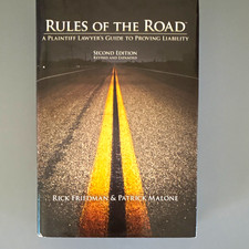 Rules of the Road 2nd Ed Revised Expanded Paperback by Rick Friedman, Malone picture
