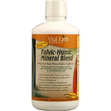 Vital Earth Minerals Fulvic Humic Mineral Blend Liquid – Fulvic Acid Supplement picture