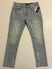 NWT - Buffalo David Bitton Ash Slim Fit Stretch Jeans Bleached — 30x30 picture