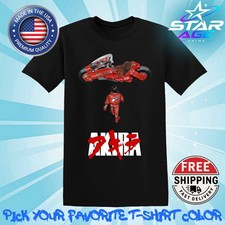 Tee Shirt T-Shirt Akira 1988 Kaneda's Iconic Motorcycle Unisex Anime Style picture