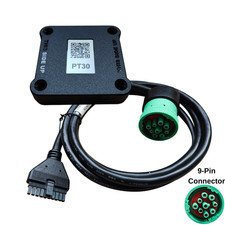 PT30 ELD Device + J1939 Green 9-Pin Cable Bundle – Freightliner FMCSA Compliant picture