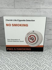 2-in-1 Cigarette Smoke Detector PM2.5 Air Quality Alarm w/ Remote Control picture