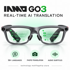 INMO GO 3 Smart Glasses AI Assistant Translation Navigation Music playback Call picture