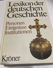 Lexikon der deutschen Geschichte Autor*innen Gerhard Taddey 1977 German book picture