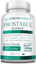 Approved Science PROSTAREX Natural Prostate Support 270 Capsules Large Bottle picture