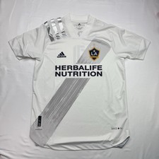 Adidas LA Galaxy Baron #1 MLS Home Jersey L 2021 White Authentic Soccer Jersey picture