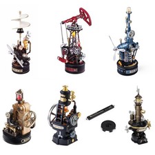 ROKR DIY Metal Mechanical 3D Puzzle Industrial City Model Kit Toy Xmas Gifts picture