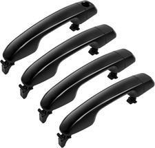 4PCS Exterior Door Handle Set Compatible with 4Runner GX460 2010-2020, Front Re picture