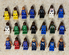 21 LEGO NBA Collectible Basketball Minifigure Lot Sports Theme Players picture