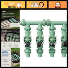 Heavy Duty 4-Valve Preassembled Sprinkler Manifold for Efficient Irrigation Syst picture