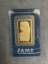 Pamp Suisse Lady Fortuna 1 oz Gold Bar - In Classic Assay picture