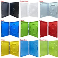 PREMIUM STANDARD Single DVD Cases 14MM (100% New Material) Lot picture