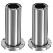 2Pcs 25mm Bore Round Flange LMF25LUU Linear Ball Bearings CNC 3D PRINTER Bearing picture