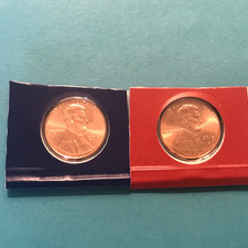 2013 P&D Lincoln Cents Unc in  US Mint Plastic     picture