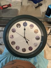Vintage Discovery Channel Serenity Nature Sounds Wall Clock Tested Works Green picture