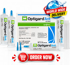 Optigard Ant Bait Gel Box - 4 Tubes w/ Plunger - 30g each tube picture