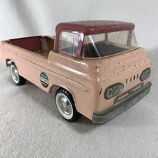 Vintage 1960’s Nylint Kennels Pink Ford Econoline Truck No. 6200 picture