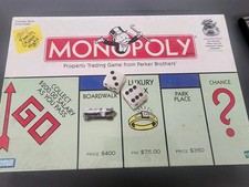 Vintage Monopoly 1999 Classic Board Game Parker Brothers Complete New Sealed picture