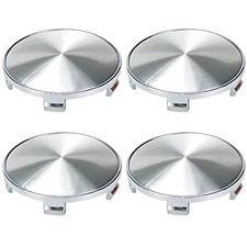 Wheel Center Caps,68mm Wheel Rim Hub Center Outer 68MM,Inner 67MM Chrome picture