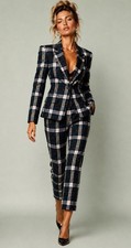NEW Pendleton Pant Suit Fits 8 10 Two Piece Authentic Kennedy Dress Tartan Plaid picture