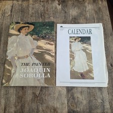 Joaquin Sorolla The Painter 1989 Art Exhibition Catalog Book Museum Calendar Lot picture