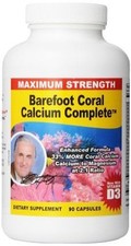 Barefoot Coral Calcium Complete - Bob Barefoot 90 Count - 1500mg Coral Calcium picture