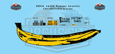 RBOX 34372 Banana Graffiti HO 1:87 Scale Decal Set picture