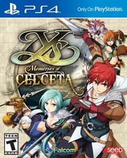Ys: Memories of Celceta (Sony PlayStation 4, 2020) PS4 - Complete w/ Manual picture