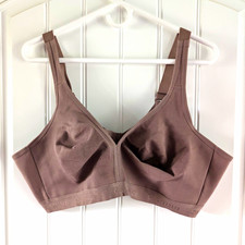 Lot Of 10 Cacique Wireless Bra 46D Multicolor Cotton Knit Adjustable Straps picture