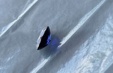 One (1) - 7.85ct Laboratory Grown Blue Sapphire Oval Modified Brilliant picture