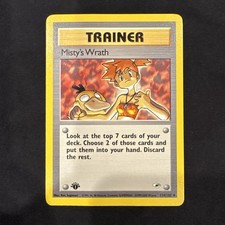 Misty's Wrath 114/132 Gym Challenge First Edition picture