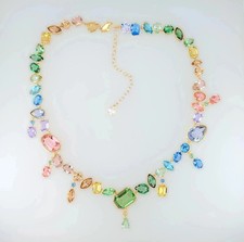 NEW SWAROVSKI Multicolor Gemstones Gema Necklace 5737443 picture