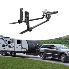 8000lbs Weight Distribution Hitch Trailer Hitch Black Trailer Hitch Device picture
