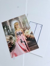 Brand New Barbie in a Beautiful Pink Gown Postcard 5