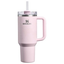 NEW Stanley 40 oz Stainless Steel Quencher Tumbler Pink Sugar Spider Webs picture