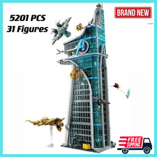 NEW Avengers Tower 5,201 Pieces SuperHero Revenge Tower Model Building Set picture