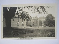 BRADFORD ACADEMY REAR VIEW POSTCARD HAVERHILL MA MASSACHUSETTS 1920s RPPC picture