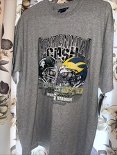 Vintage 2007 Michigan Vs Michigan State Centennial Clash T shirt SpartanStadium picture