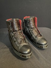 LVL XIII Level 13 Jason Derulo Leather Side Zip Logo Size 8 Sneakers picture