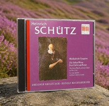 Heinrich Schütz Musikalische Exequien 7 Worte Jesu Christi CD Berlin Classics picture