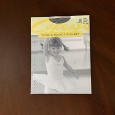 Capezio Studio Basics Black footed fishnet Tights #3407C —One Size - Girls picture