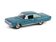 1967 Dodge Coronet R/T Hemi - Turquoise 1:64 Scale Model - Greenlight 28160C picture