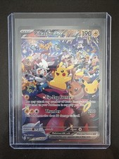 Pikachu Ex - 150/128 - ME: 30th Celebration (30C) NM Pokemon Card picture