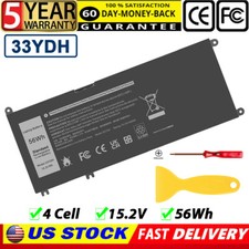 Lot 33YDH Battery For Dell Latitude 3380 3480 3490 3590 3580 Inspiron 15 17 7000 picture