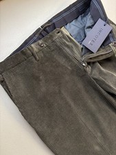 NWT Incotex Cotton Cashmere Corduroy Pants Size 38 waist (54 EUR) picture