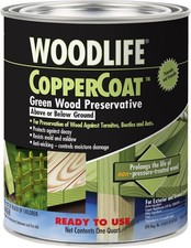 WOODLIFE 1901A CopperCoat Green Wood Preservative Gallon Green picture