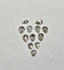GENUINE, NATURAL PEAR SHAPED DIAMONDS 12 STONES 1.82CT t.w. picture