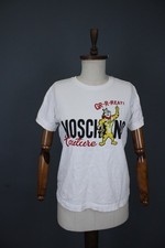 Moschino Tony Tiger Couture Multicolor Graphic Cotton Short Crew T-Shirt Size L picture